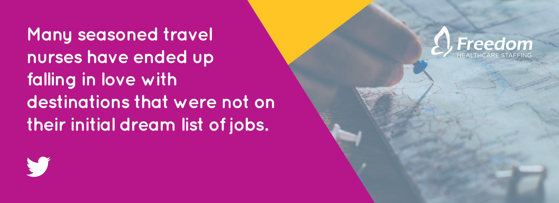 Many seasoned travel nurses have ended up falling in love with destinations that were not on their initial dream list of jobs.